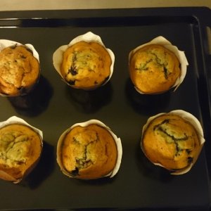 Blueberries 'n' Blueberry muffins