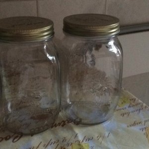Loca curing process and mason jar