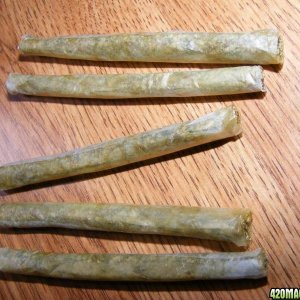joints with oil coated papers