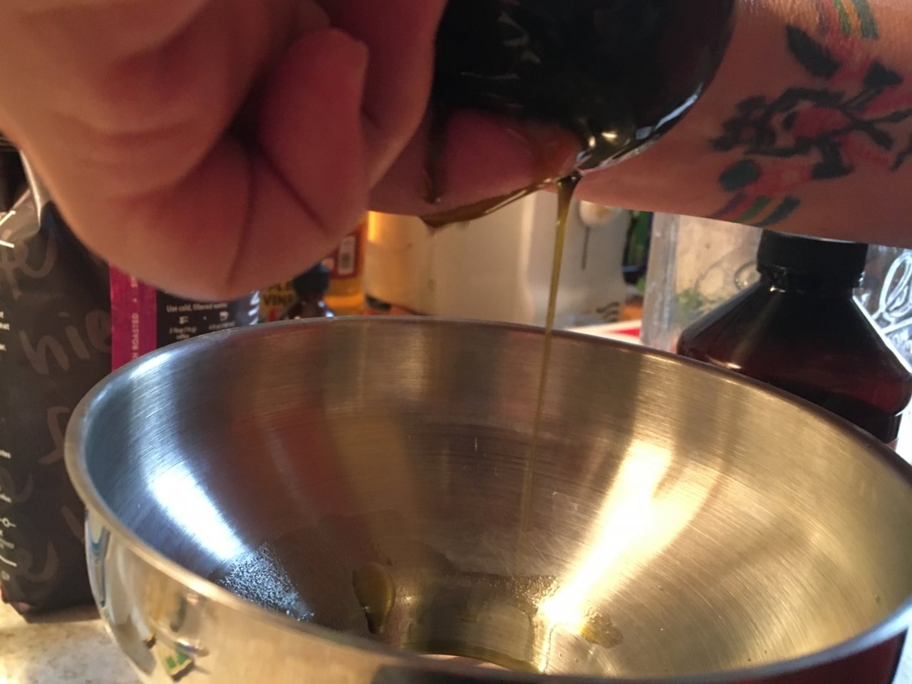 Basic infused cannabis oil