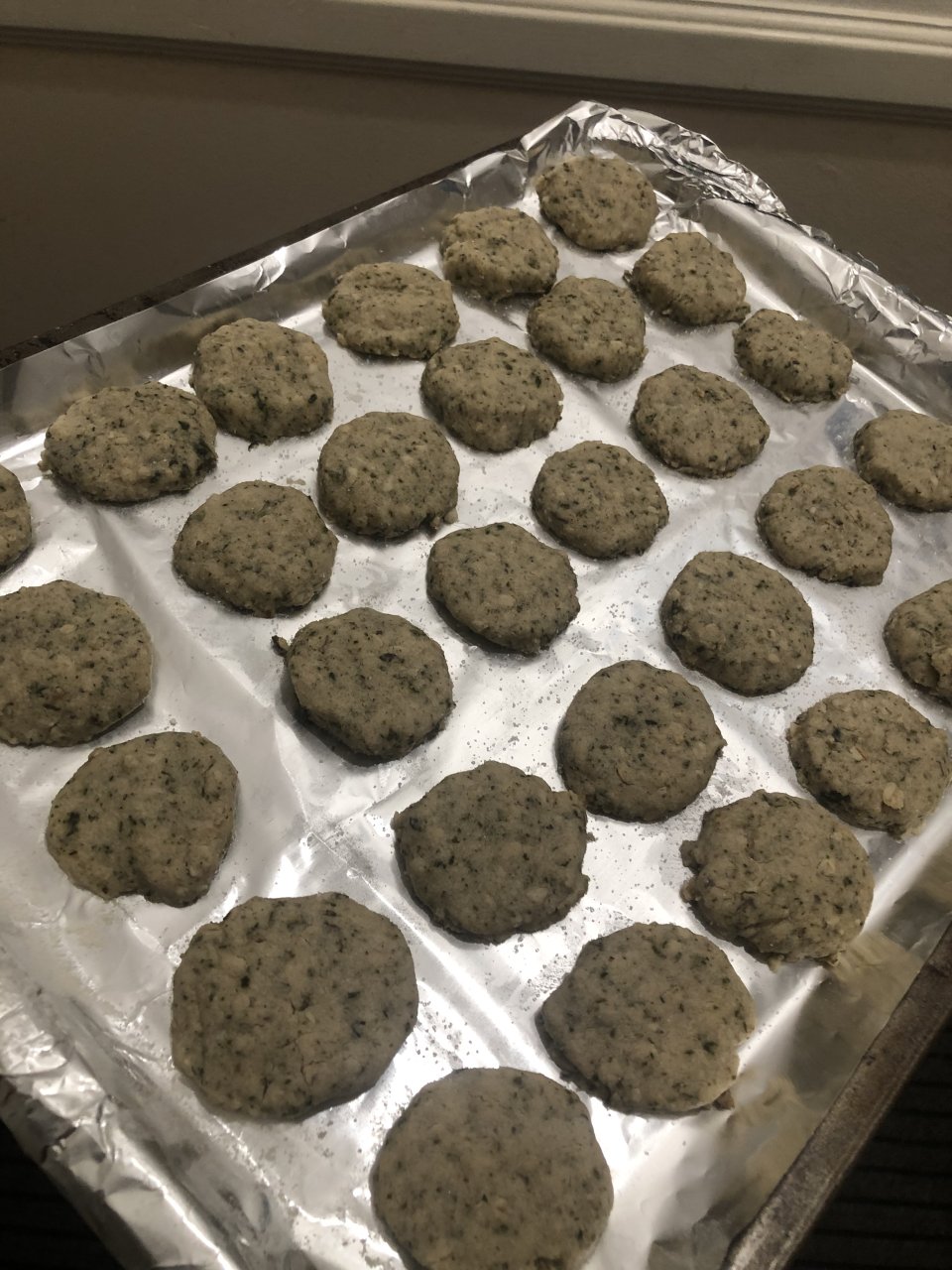 Oat and Weed Shortbread Cookies