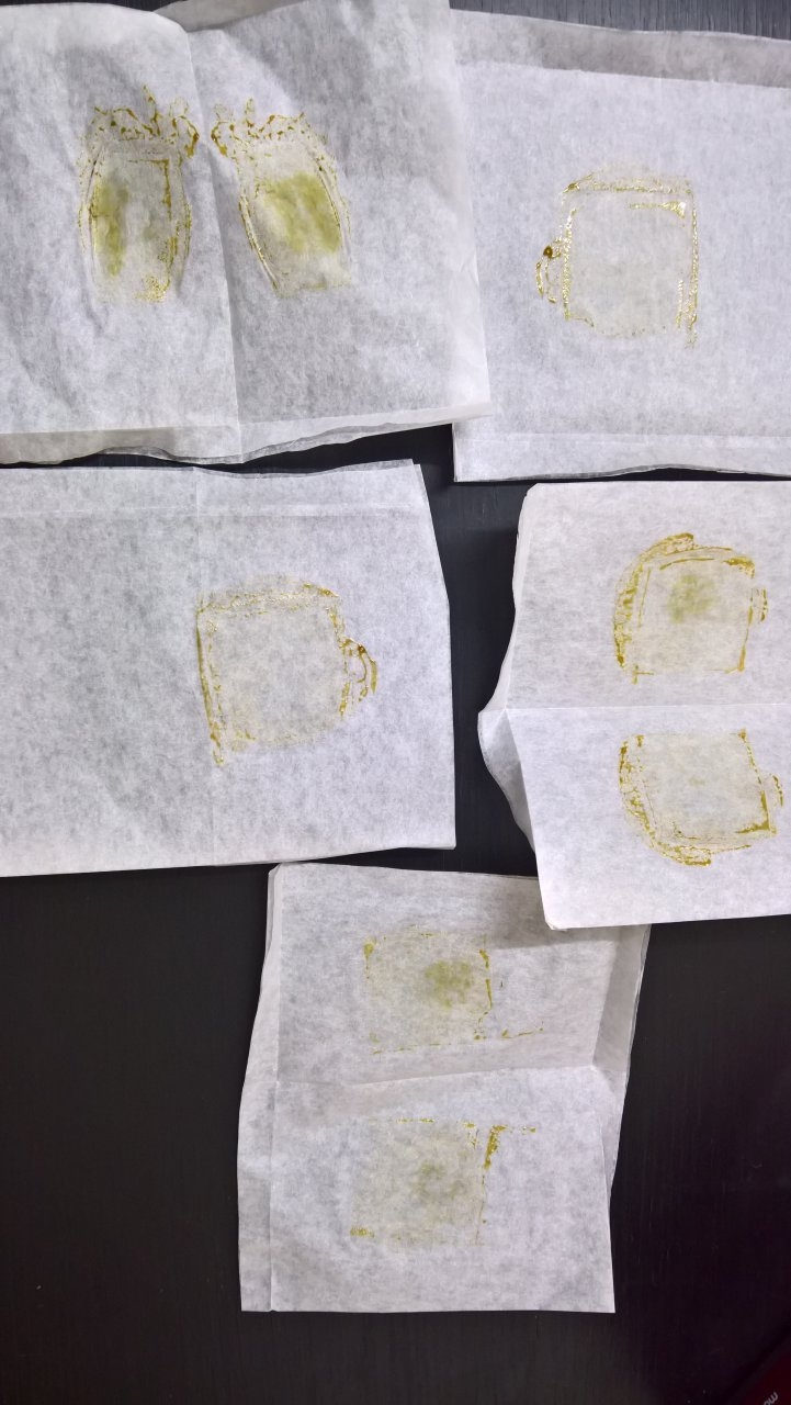 squished Rosin, one bag.