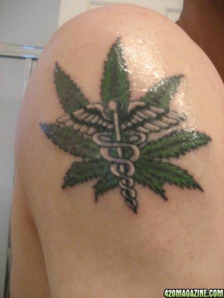 marijuana tattoos. Medical Cannabis