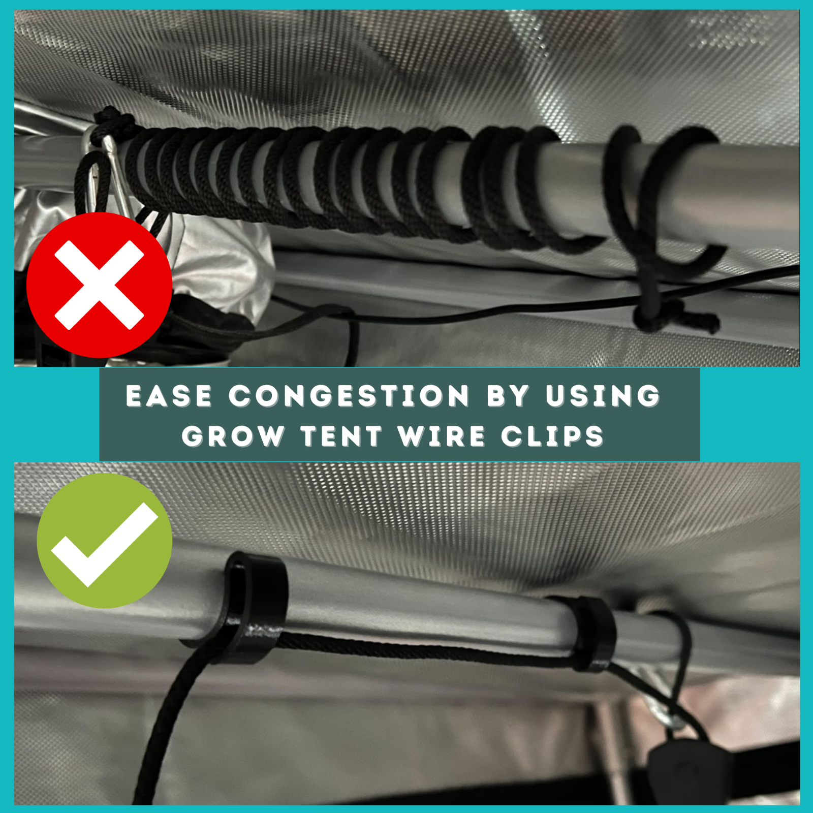 Ease Congestion by using Grow Tent Wire Clis.png