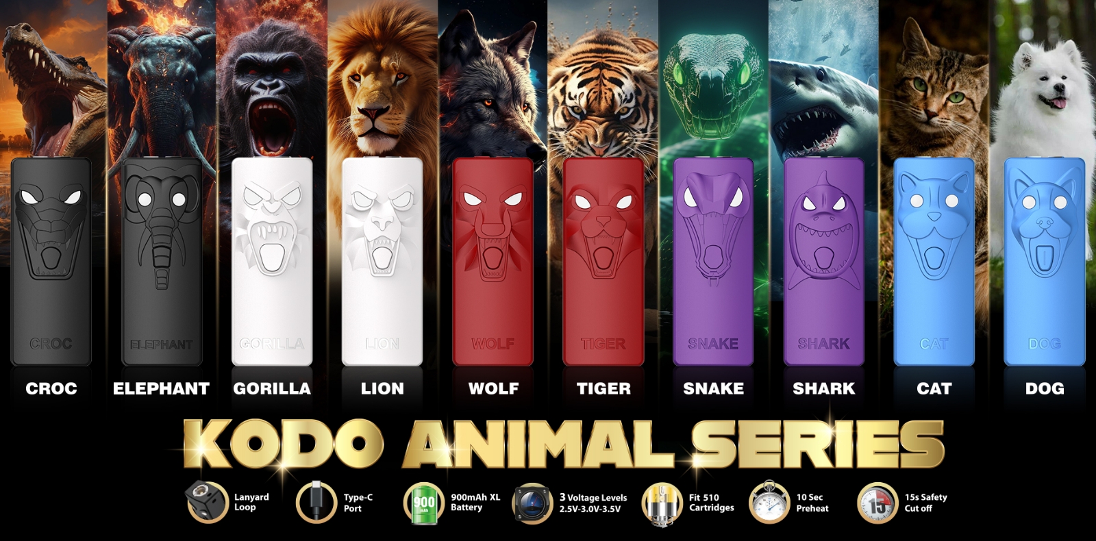 Yocan Kodo Animal Series banner