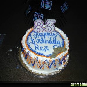 Rex's 38th Birthday Cake - Down - Pantera