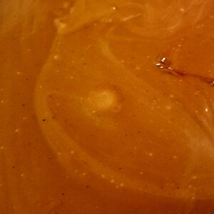 Spiced caramels brewing