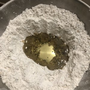 Flour Weed and THC infused Olive Oil