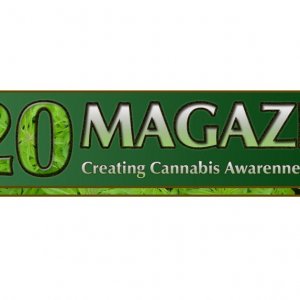 My 4th variation of my logo for 420 magazine