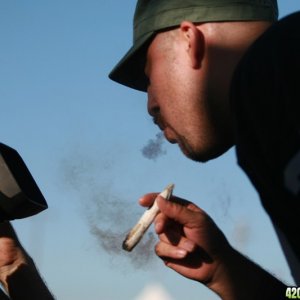 B Real - Cypress Hill Smoking Weed