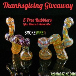 smokewire color chaning double bubbler