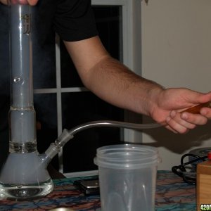Halo bong with SSV