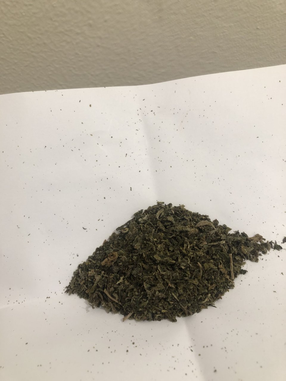 7 grams of decarbed weed