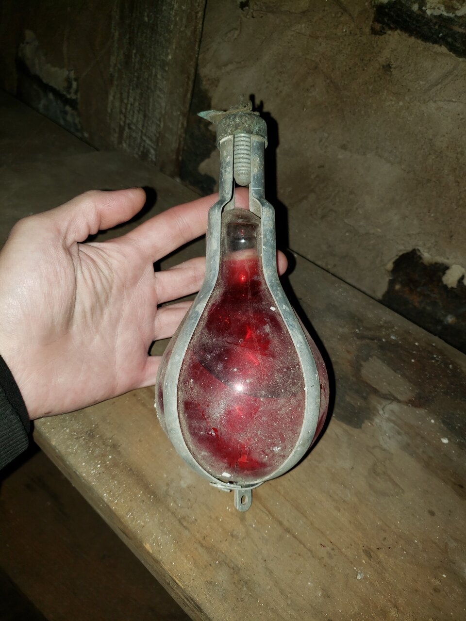 Ancient fire extinguisher