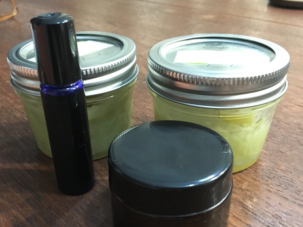 Body butter and oil for pain