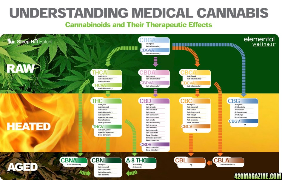 Cannabinoid Conversion Chart