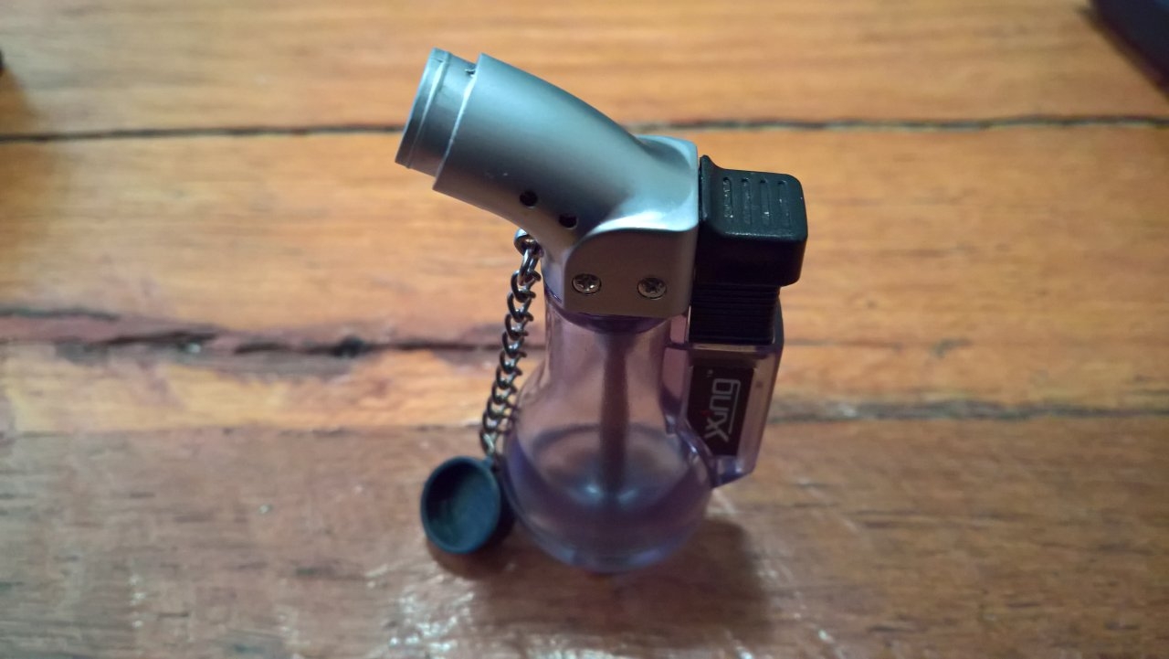 Cheap torch lighter for heating coil section