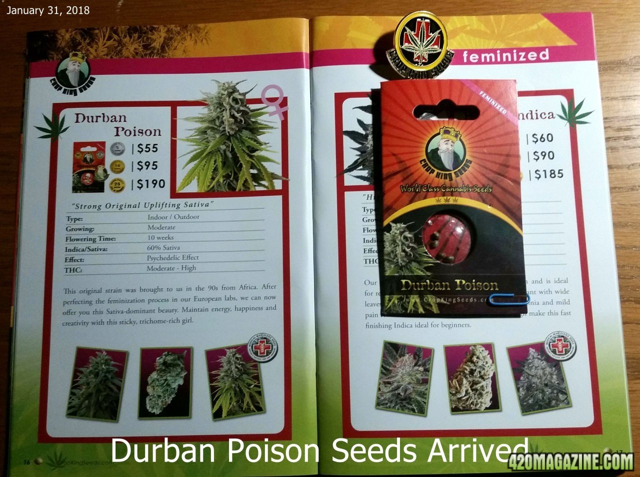 Durban Poison Seed