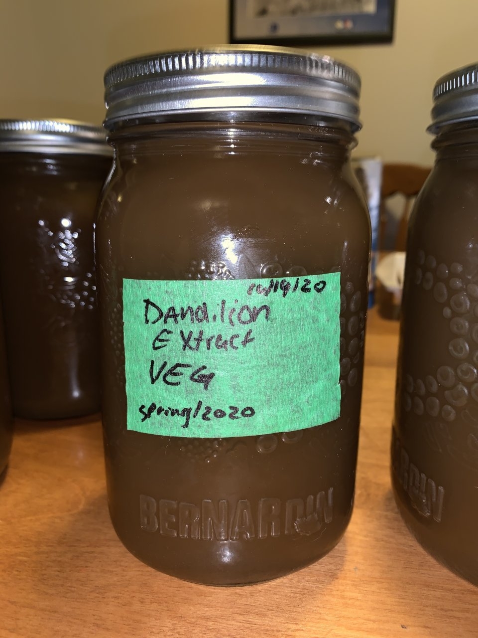 Fermented dandelion VEG
