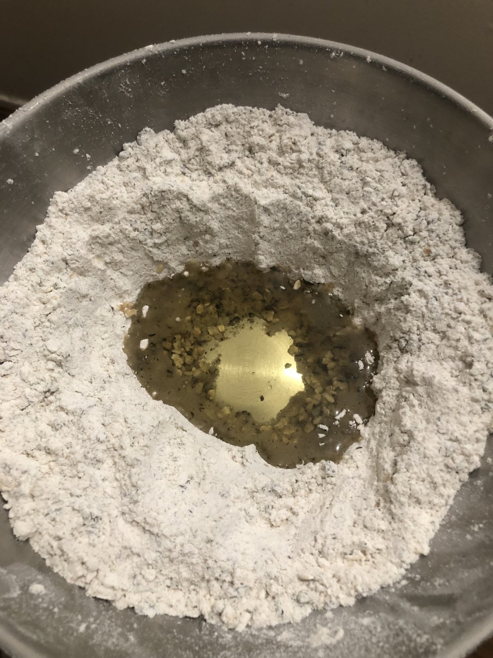 Flour Weed and THC infused Olive Oil
