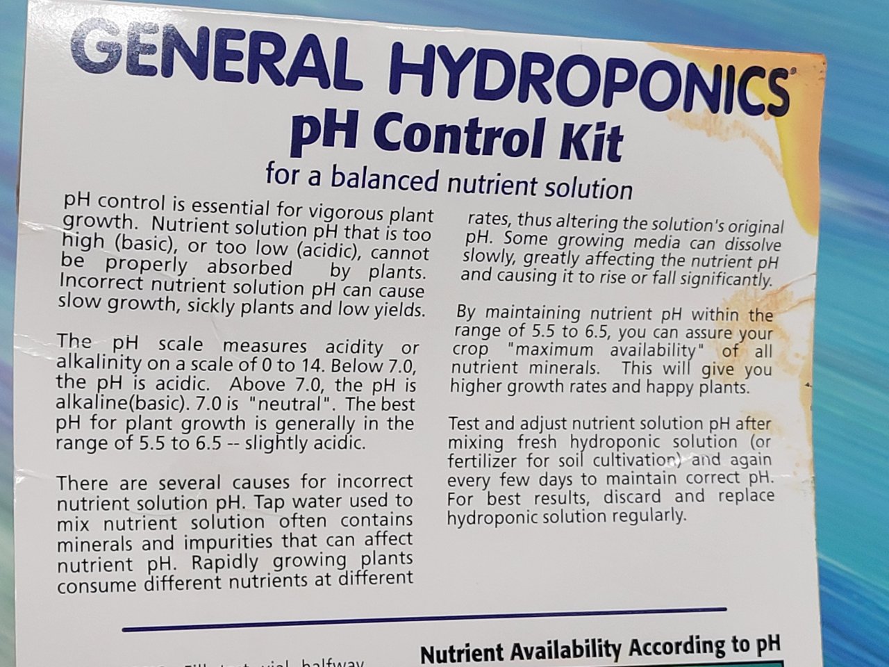 General hydroponics