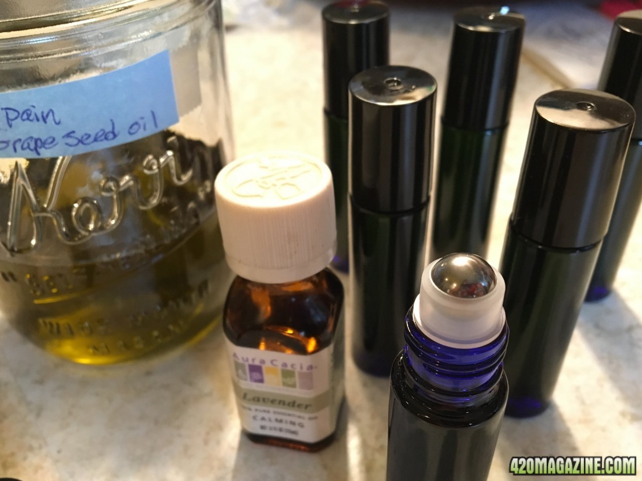 Healing oils