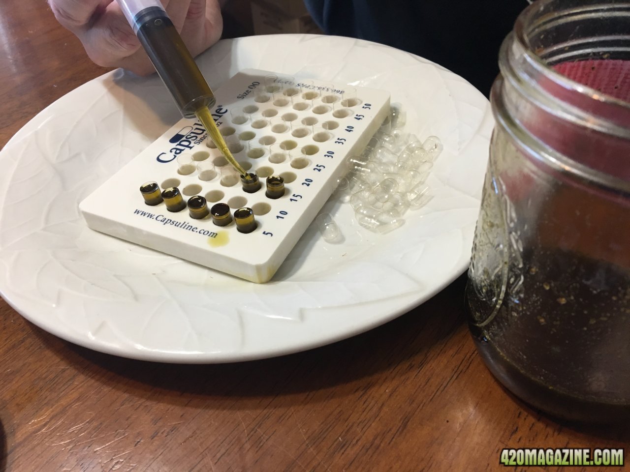 Making ATF capsules