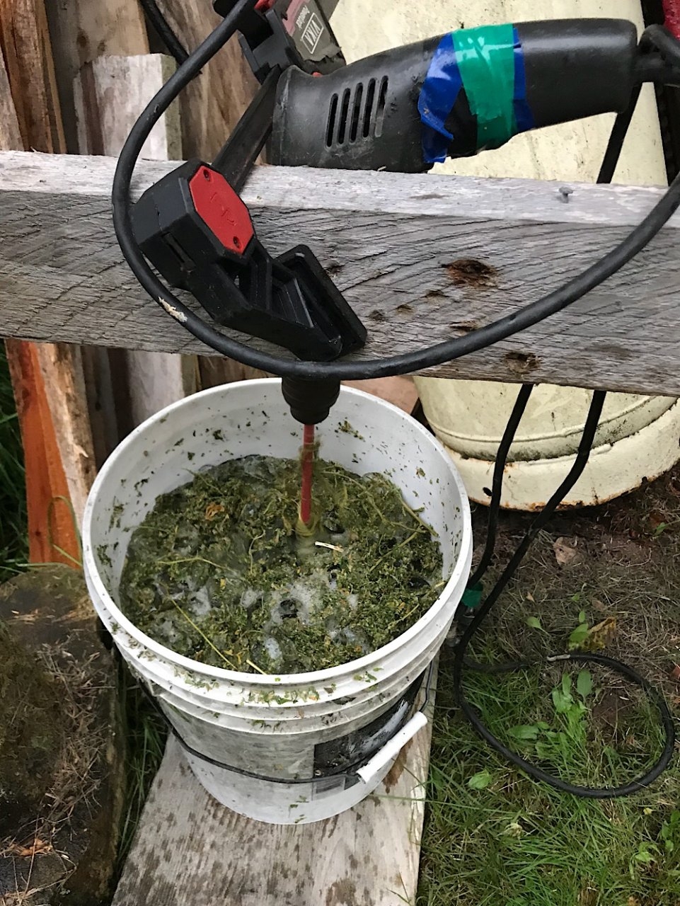 Mixing for bubble hash