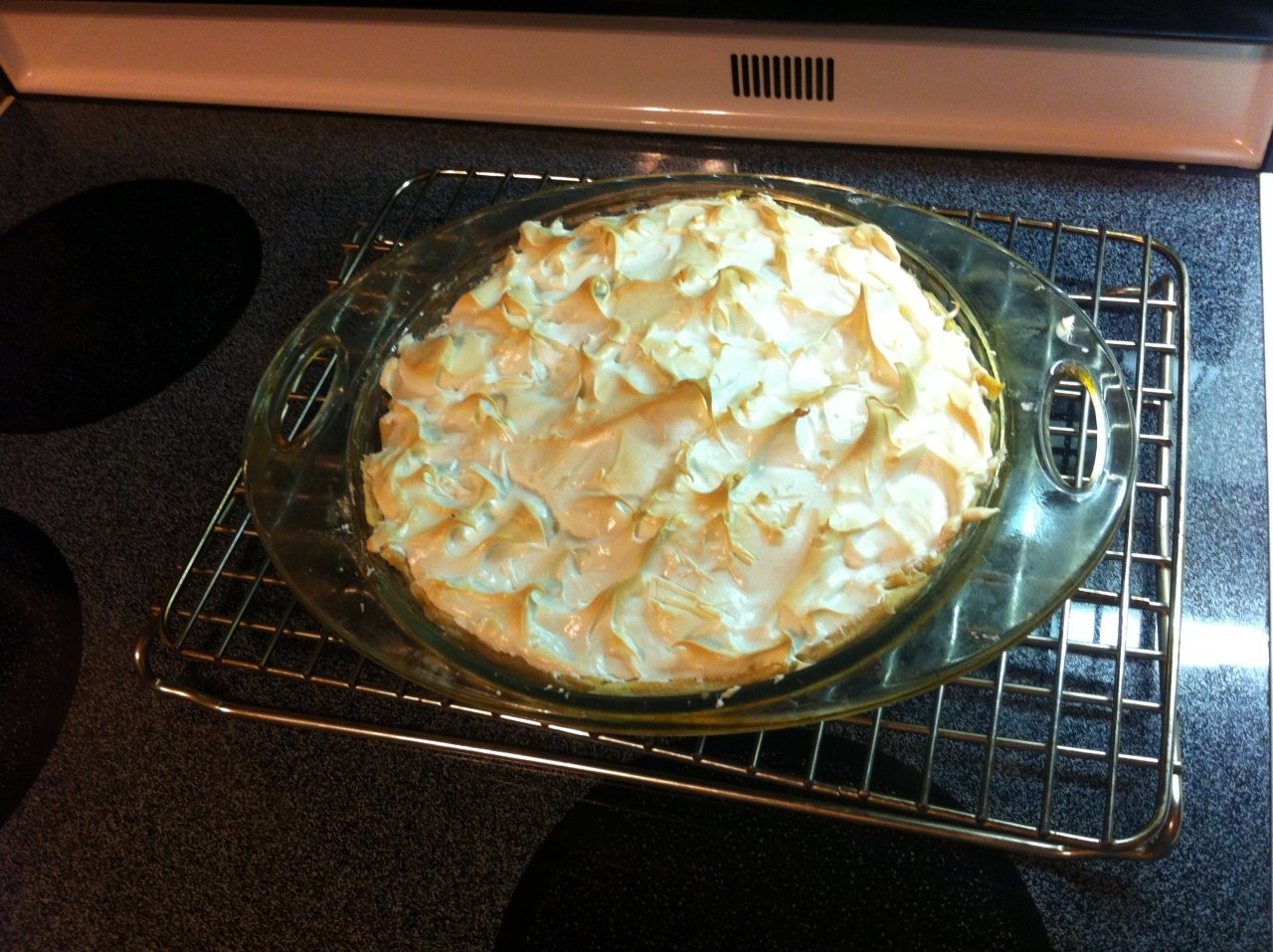 My wife's homemade Lemon Meringue Pie