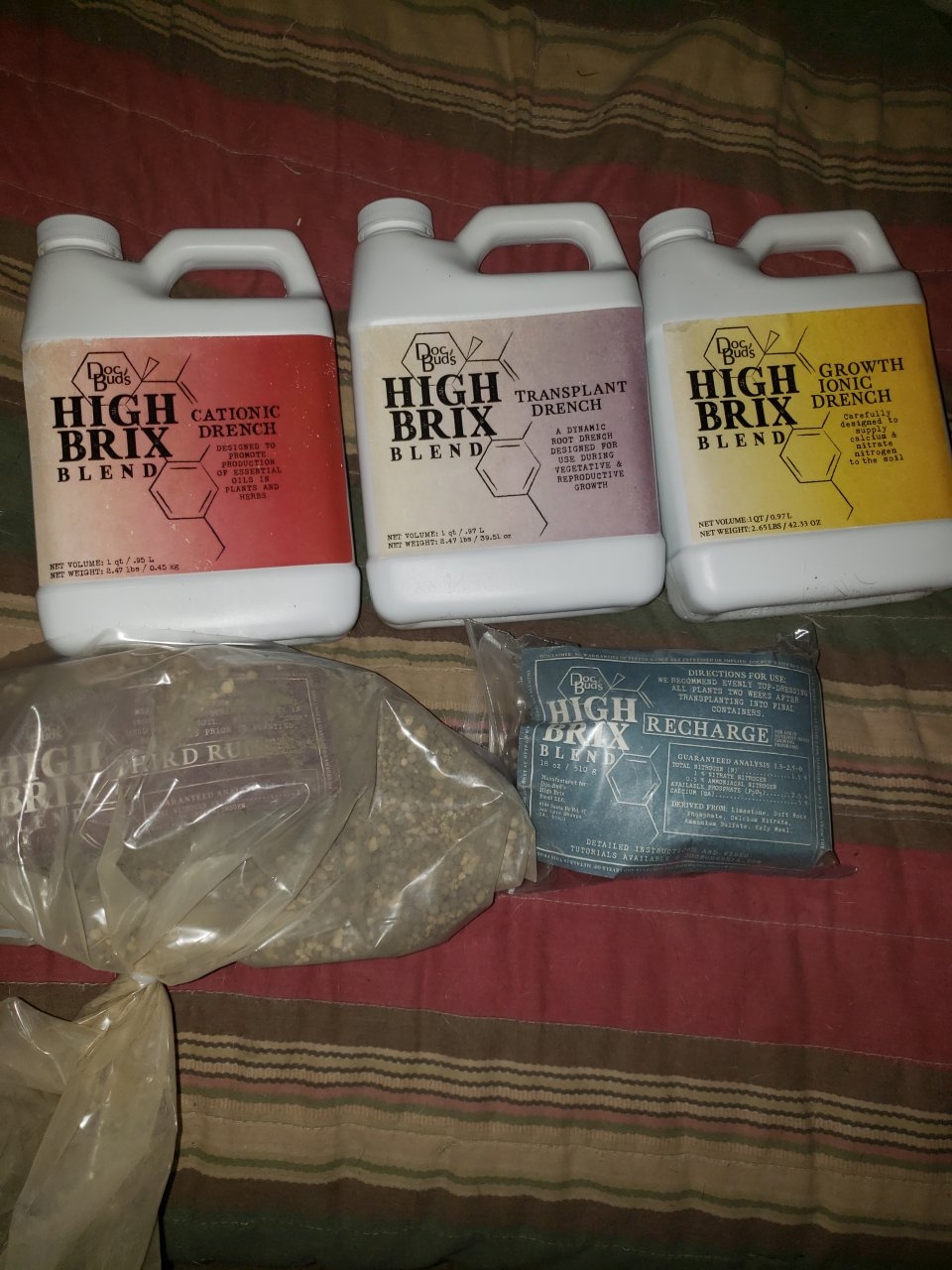 New HB order showed up time to mix up some soil
