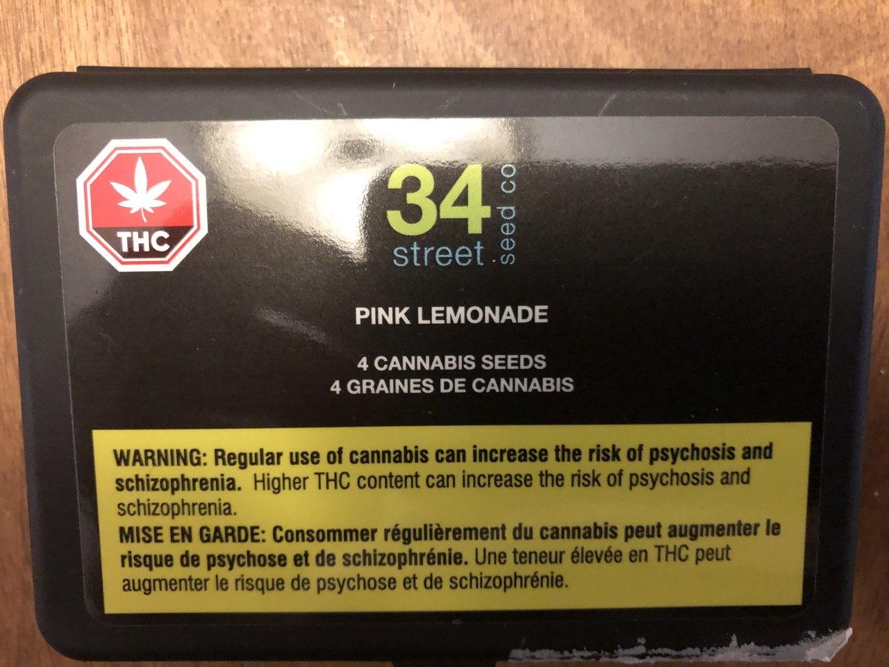 Pink Lemonade seed case