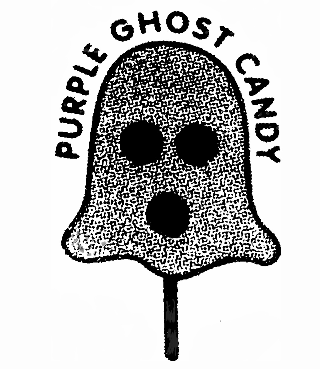 Purple Ghost Candy