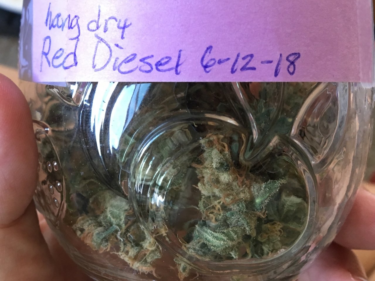 Red Diesel, 2 month cure