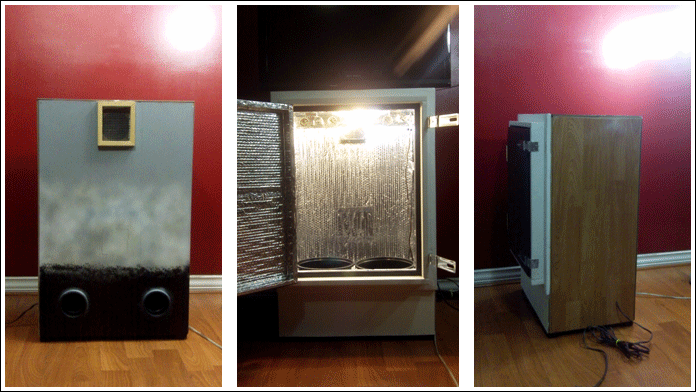 Stealth Micro CFL Grow Box for indoor growing (36 x 23.5 x 16).
