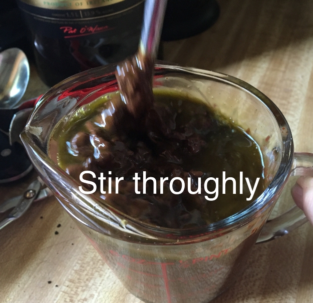 Stir until smooth.