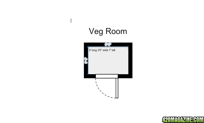 Veg Room Layout