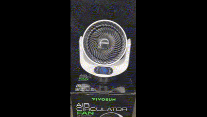 Vivosun Air Circulator - Horizontal and Vertical Oscillation.gif