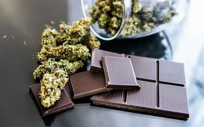 Cannabis and chocolate Americans