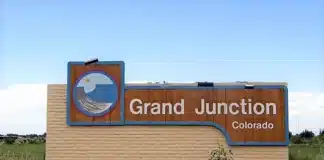Grand Junction city sign Grand Junction