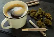 cannabis and coffee California