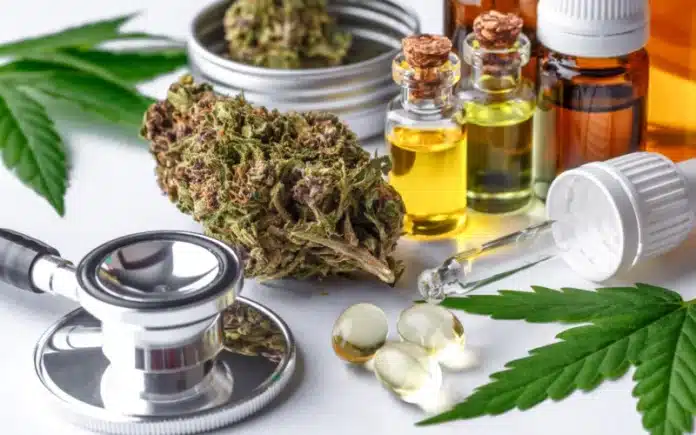 Medical marijuana oil and bud Albuquerque