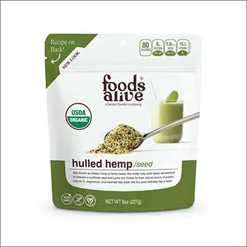 HulledHempFront Foods Alive
