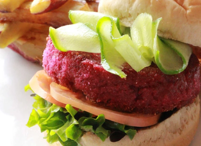 Vegan Beetroot And Cranberry Burger