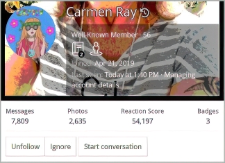 420 Magazine's Member of the Month February 2024 - Carmen Ray